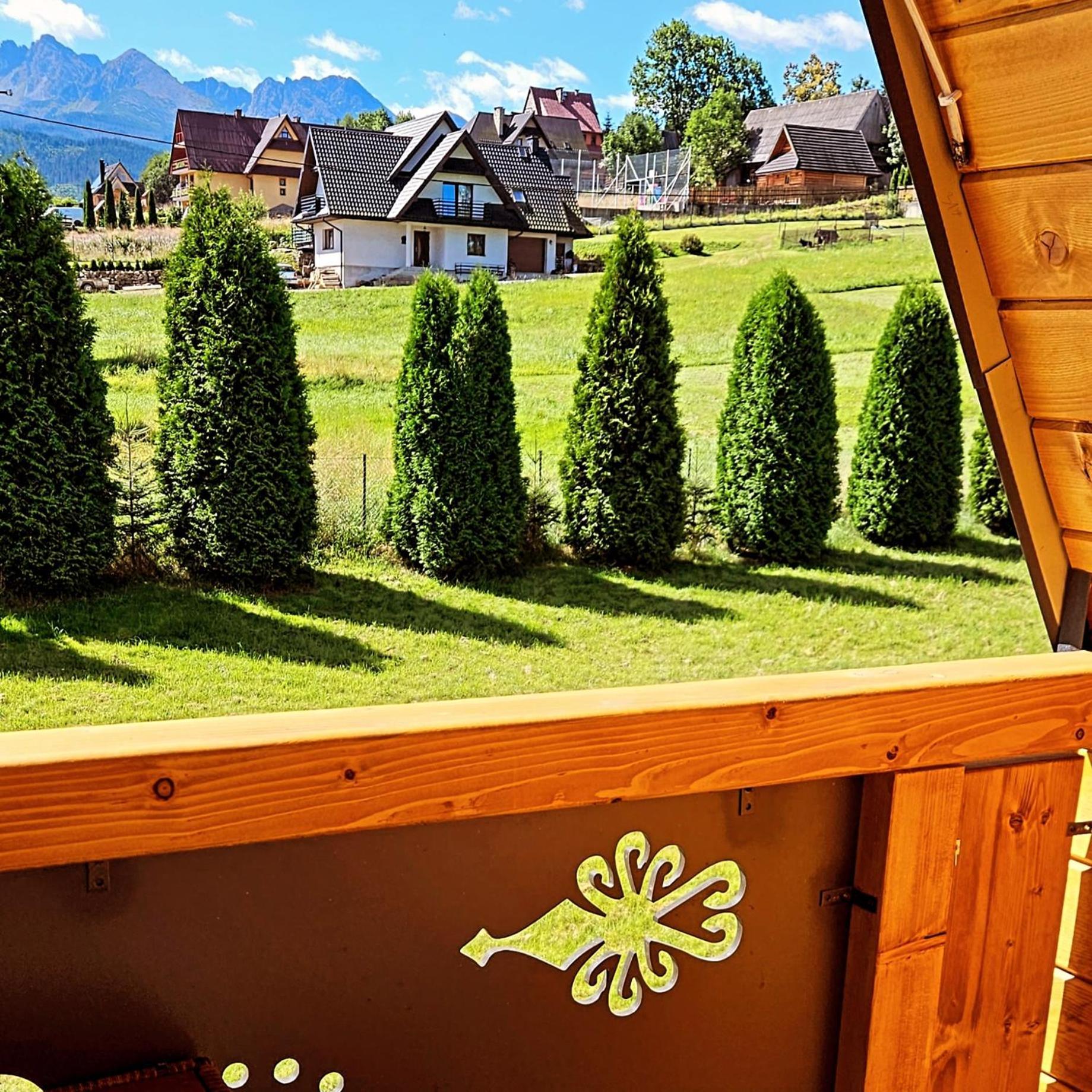 Eco Domek Z Duzym Ogrodem I Widokiem Murzasichle Exterior photo